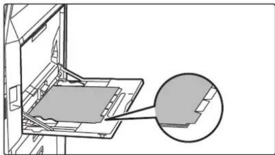 Technical line drawing of a mechanical assembly with a magnified inset showing a detail (no text or symbols)