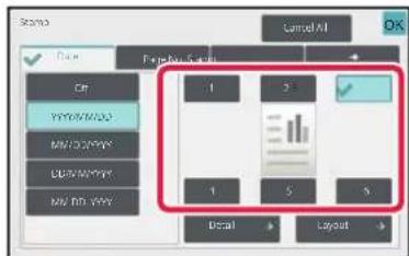 Scenario Cancel All OK Date Ferru: Sapi CF 1 2 ✓ YYR/WGQ MAY/SAPAY DUT/SPAY MY INV VAY 1 5 3 Detail Layout