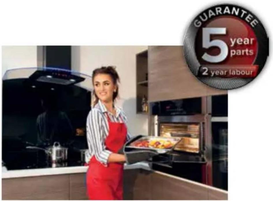 GUARANTEE 5 year parts 2 year labour