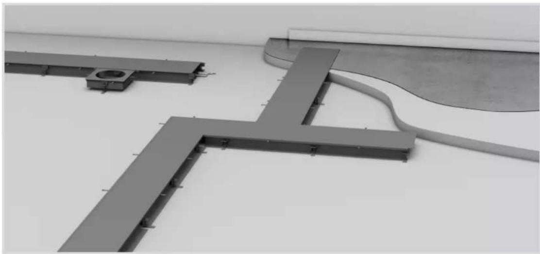 HAGER BKFDE300145 - Screed-flush duct systems - 2