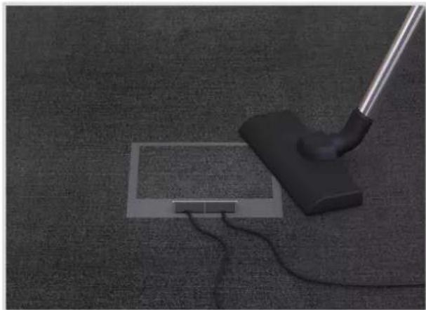 HAGER BKFDE300145 - Dry cleaned and "moist cleaned" floors - 1