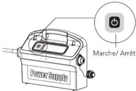 Power Supply Marche/ Arrêt