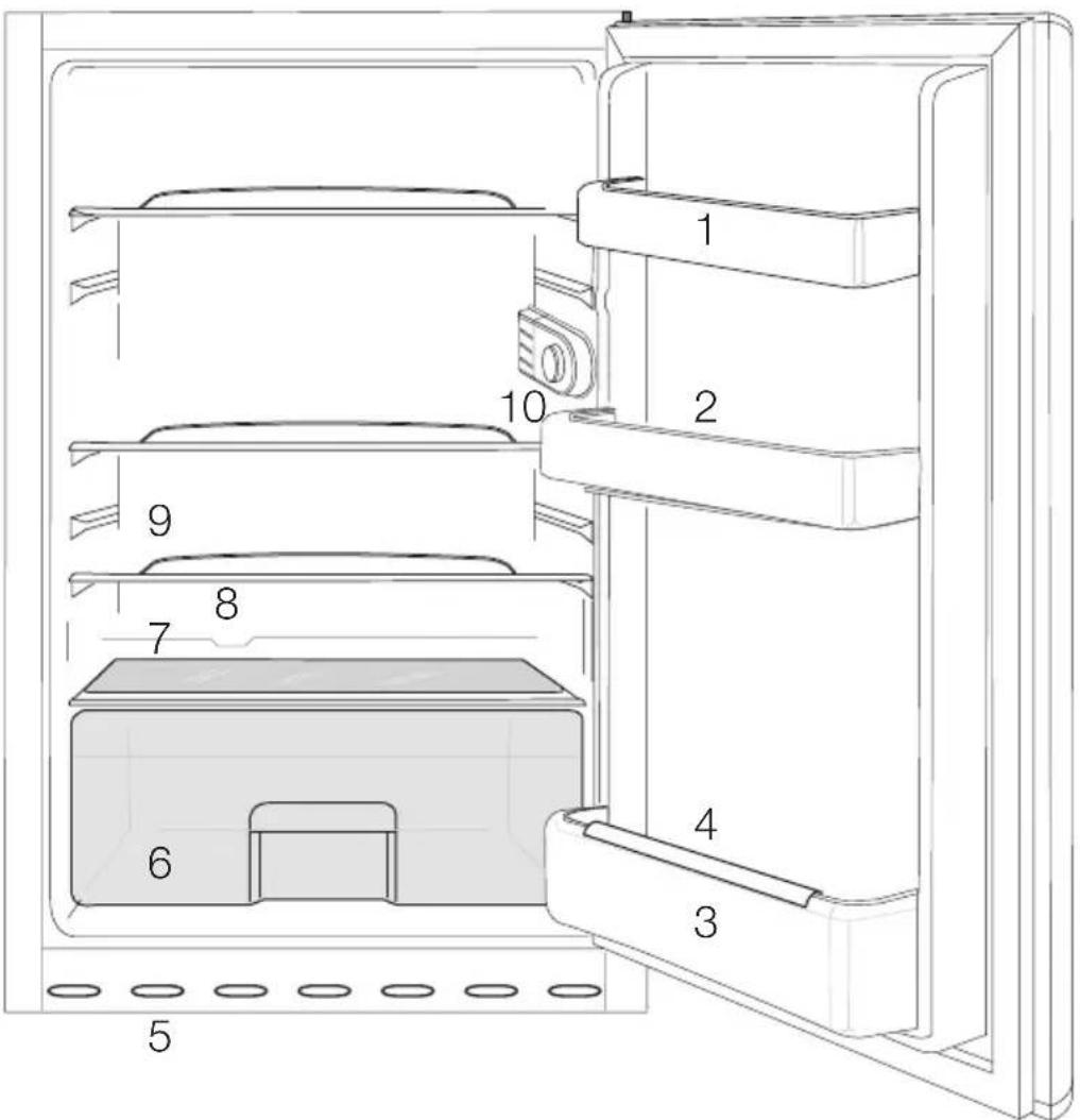 BEKO B1804N - Køleskabet - 1