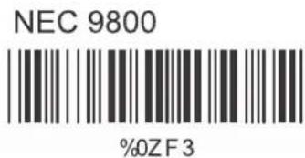 NEC 9800 %OZF3