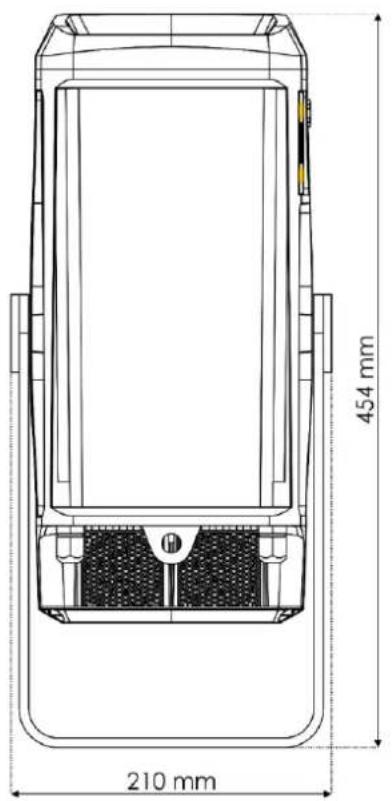 454 mm 210 mm