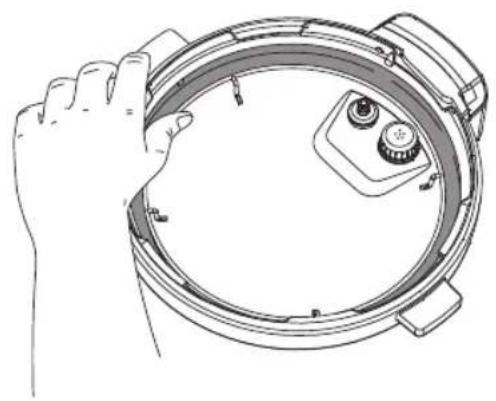 Instant Pot Pro - Install the sealing ring - 2