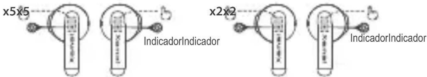 x5x5 x2x2 IndicadorIndicador IndicadorIndicador