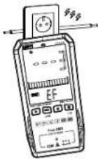 Uni-T UT121B - Detección de voltaje de CA sin contacto NCV (Ver Figura 2) - 1