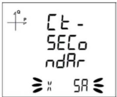 1° P Ct - SECo ndAr ≥x 5A ≤