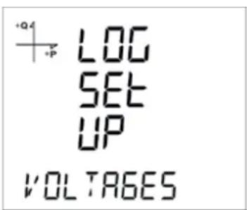 +Q4 LOG SET UP VOLTAGES