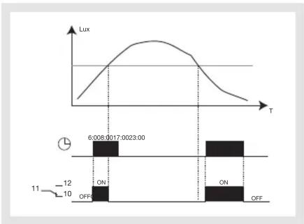 HAGER EE171 - Operating principle: - 1