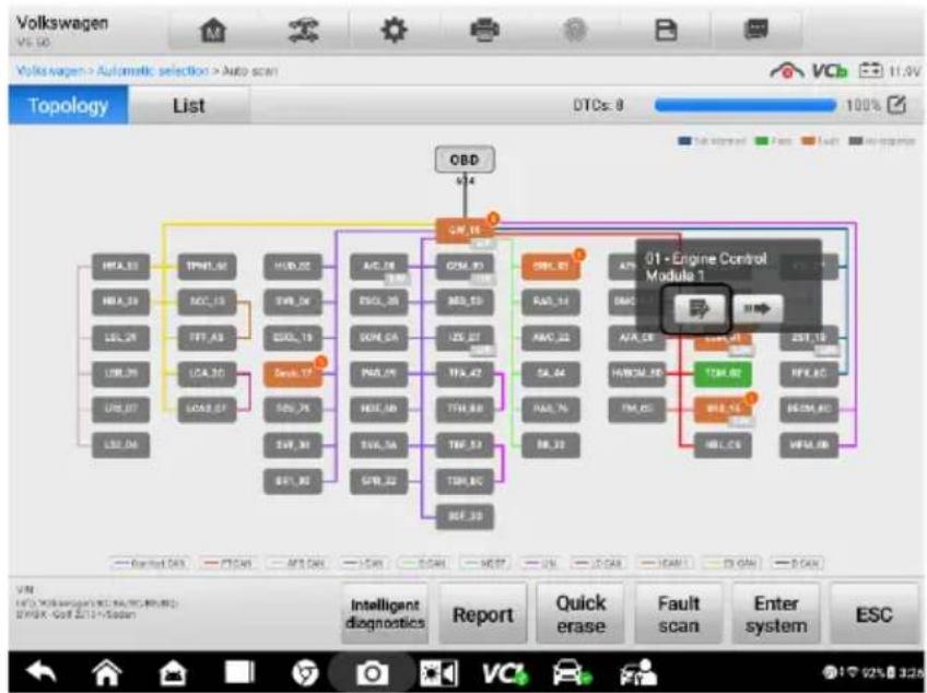 Autel MaxiSys MS909 - Access via Intelligent Diagnostics Button - 4