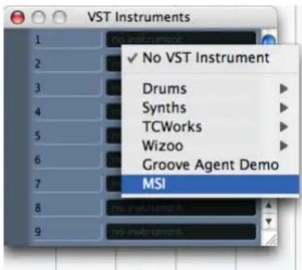 VST Instruments No VST Instrument Drums Synths TCWorks Wizoo Groove Agent Demo MSI