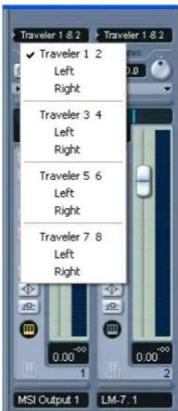 Traveler 1 & 2 ✓ Traveler 1 2 Left Right Traveler 3 4 Left Right Traveler 5 6 Left Right Traveler 7 8 Left Right 0.00 -0.00 0.00 -0.00 MSI Output 1 LM-7.1