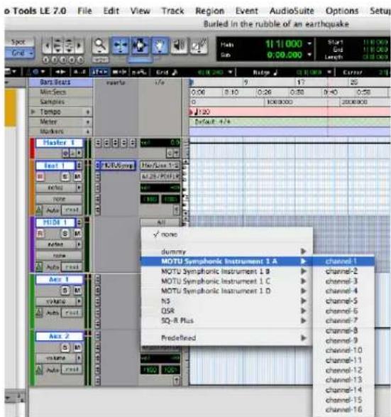 o Tools LE 7.0 File Edit View Track Region Event AudioSuite Options Setup Burlled in the rubble of an earthquake Spot Grid 11/1/000 Start Grid 11/1/000 Length 0:20.000 Error 11/1/000 11/1/000 11/1/000 11/1/000 11/1/000 11/1/000 11/1/000 11/1/000 11/1/000 11/1/000 11/1/000 11/1/000