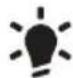 Black cylindrical object with a labeled dimension line marked '1' (no other text or symbols)