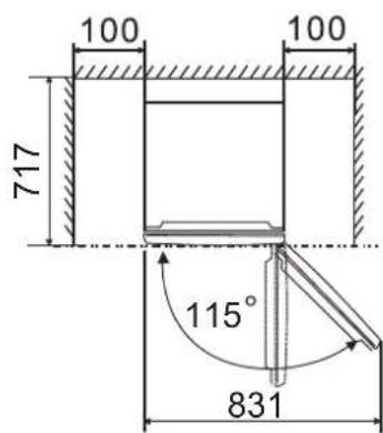 100 100 717 115° 831