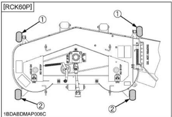 [RCK60P] ① ① ② ② 1BDABDMAP006C