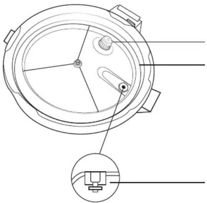 THOMSON TFPC607 - bottom of lid - 1
