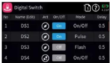 GRAUPNER mz-32 HoTT - Digital switch - 1