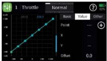 GRAUPNER mz-32 HoTT - Select characteristic curve step-by-step - 5