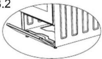 Pure technical line drawing of a mechanical assembly without any text, numbers, or symbols