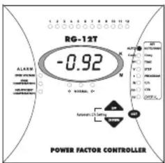 RG-12T -0.92 ALARM POWER FACTOR CONTROLLER