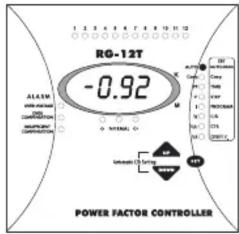 RG-12T -0.92 ALARM POWER FACTOR CONTROLLER