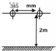 385 mm 2m