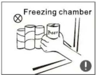 Freezing chamber Beer