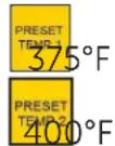 AccuTemp AccuSteam EGF2083B4850-T1 - PRESETS - 4