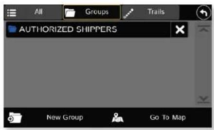 All Groups Trails AUTHORIZED SHIPPERS New Group Go To Map