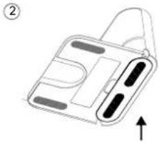 Diagram of a device with a handle and internal components, no text or symbols present.