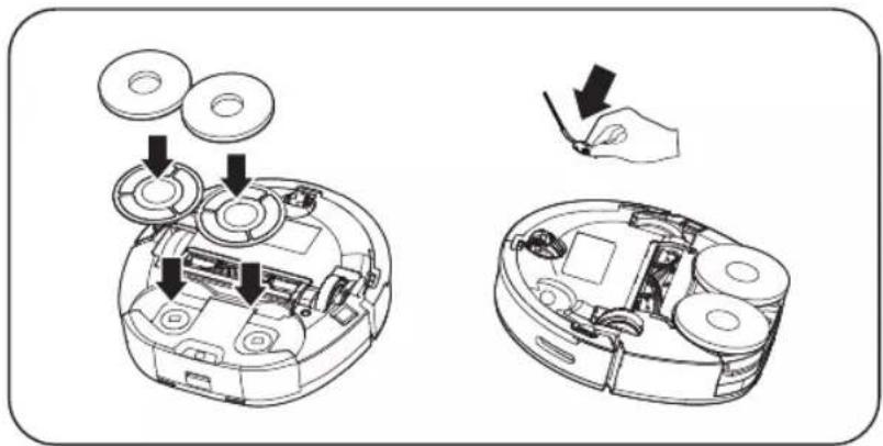 PHILIPS XU6500 - ■Lắp đặt trước khi sử dụng - 6