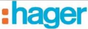 HAGER TJ550 - - Click ETS Import (3). - 5