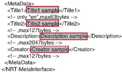 Title1 sample Title2 sample Description sample Creator sample
