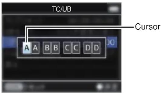 TC/UB Cursor A A B B C C D D