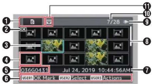 1 2 3 4 5 6 7/28 B OK 036G0431 USER1 OK Mark USER2 Select USER3 Actions 7 Jul 24, 2019 10:44:56AM