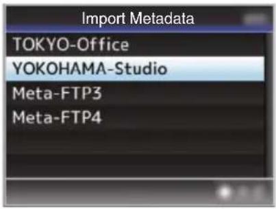 Import Metadata TOKYO-Office YOKOHAMA-Studio Meta-FTP3 Meta-FTP4