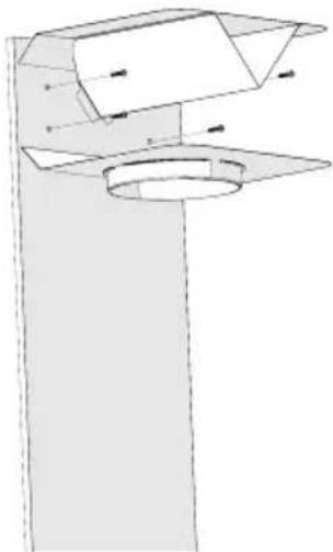 GRUNDIG GDKP5460BC - Einbau eines Luftleitblechs - 3