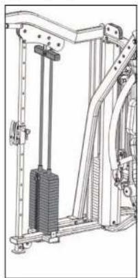 TUNTURI Platinum 4 in 1 Strength Station - Step 1a: - 12