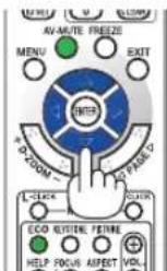 NEC NP-P451X - Press the D-ZOOM (+) button to magnify the picture. - 3