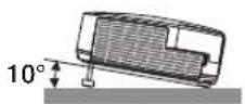 NEC NP-P451X - Place the projector in a horizontal position - 1