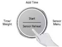 Add Time Time/ Weight Start Sensor Reheat Sensor Menu
