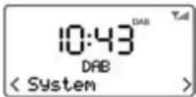 10:43 DAB < System >
