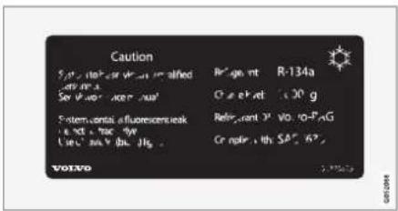 Caution S: 100 gm or 200 gm in alsed Re: 100 gm Se: 100 gm or 200 gm System: central effluorescent leak I: not I was 'yes' Use C: 50% (bbl. Hg) R-134a O: eKet Re: 100 gm Re: 100 gm Cr: 100 gm VOLVO