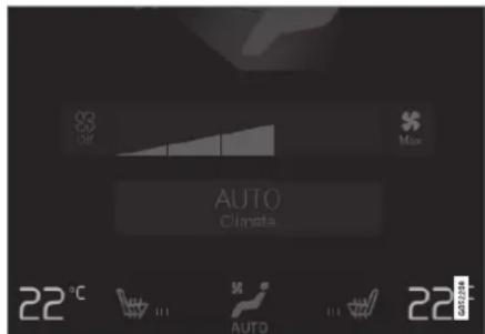 Off Max AUTO Climate 22 °C 30 11 56 AUTO 11 14 22 GROWN