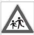VOLVO XC40 Twin Engine (2020) - Sign for "School" and "Children at play" - 1
