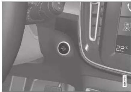 VOLVO XC40 Twin Engine (2020) - Switching off the car - 1