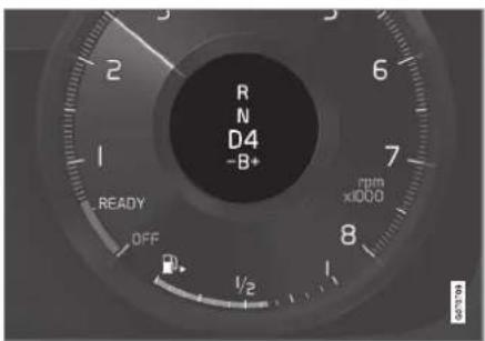 R N D4 -B+ READY OFF 1/2 6 7 8 rpm x1000 Micros